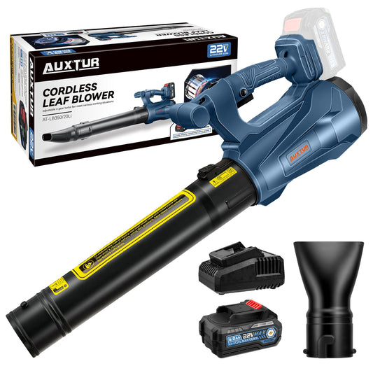AUXTUR Elektrischer Akku-Laubbläser