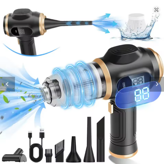 Turbo Vac Pro 7 in 1 – Kabelloser Handstaubsauger 1500 Watt