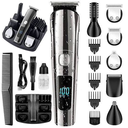 Wasserdichtes Pflegeset für Herren mit Haarschneidemaschine